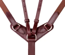 WORLD EQUSTRN BRNDS Vespucci Jumper Breastplate with Running Attachment- Martingales & Breastplates