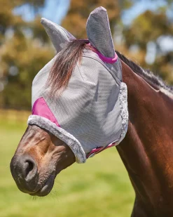 WEATHERBEETA ® ComFiTec™ Deluxe Durable Mesh Fly Mask with Ears- Fly Control|Fly Masks