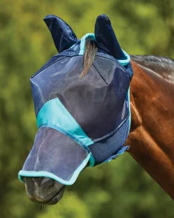 WEATHERBEETA ® ComFiTec™ Deluxe Fine Mesh Mask With Ears & Nose- Fly Control|Fly Masks