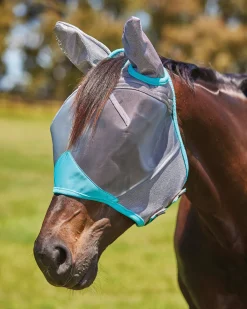 WEATHERBEETA ® ComFiTec™ Deluxe Fine Mesh Fly Mask with Ears- Fly Control|Fly Masks