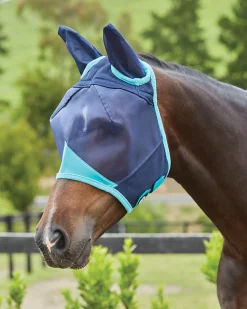 WEATHERBEETA ® ComFiTec™ Deluxe Fine Mesh Fly Mask with Ears- Fly Control|Fly Masks