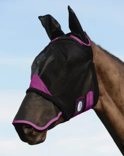 WEATHERBEETA ® ComFiTec™ Durable Mesh Mask with Ears & Nose- Fly Control|Fly Masks