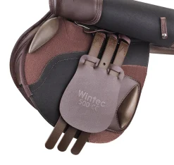 SADDLERY BRANDS INTL Wintec 500 Close Contact Saddle with Flocked Panels- English Saddles