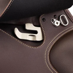SADDLERY BRANDS INTL Wintec 500 Close Contact Saddle with Flocked Panels- English Saddles